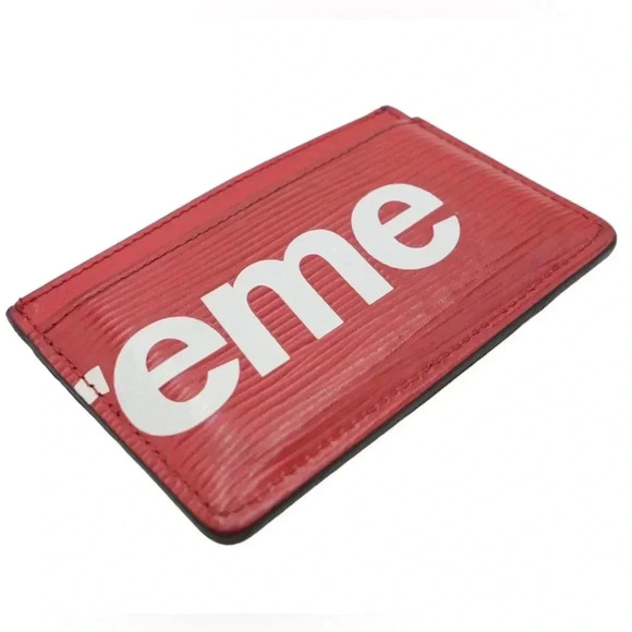 Louis Vuitton x Supreme Epi Leather Card Holder - Picture 8 of 9